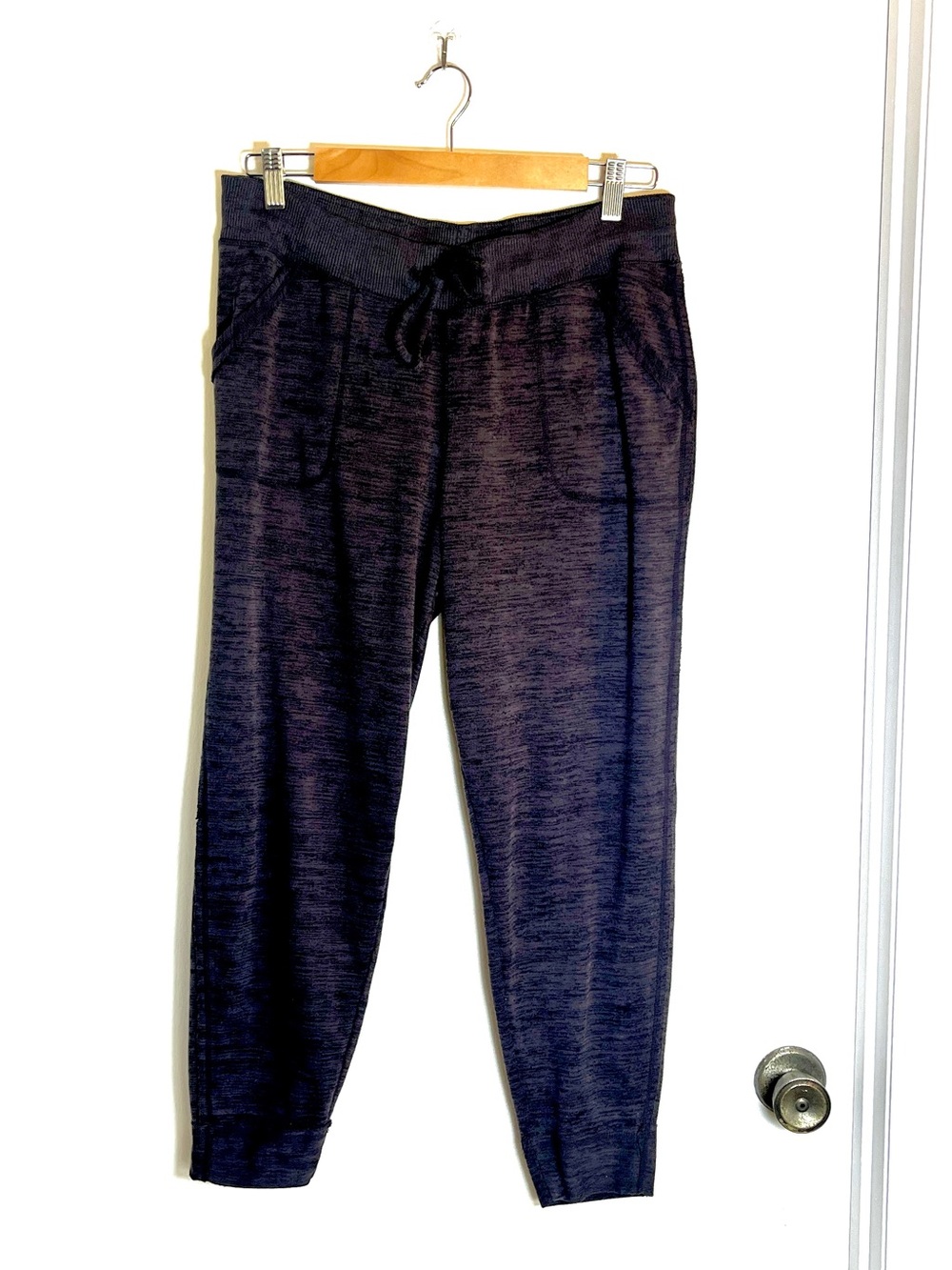 Athleta Athletic Jogger Pant, Cropped Length, Charcoal, Cozy